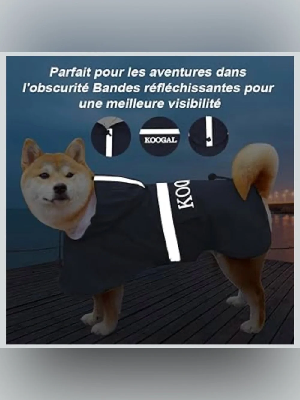 Raincoat  Poncho Waterproof Dog  Jacket / Raincoats 3XL/ 966-9